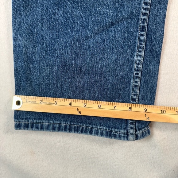 Levis L2 Jeans Womens 3 Blue Bootcut Low Rise Medium Wash Vintage - Picture 10 of 12